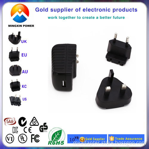 Factory direct portable usb power supply with foldable plug SHANGHAI FACTORY